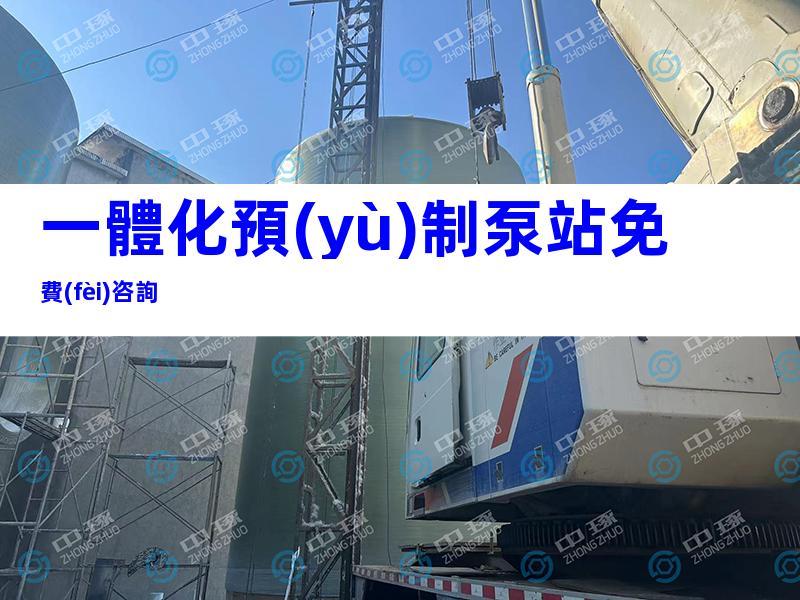 一體化預(yù)制泵站免費(fèi)咨詢